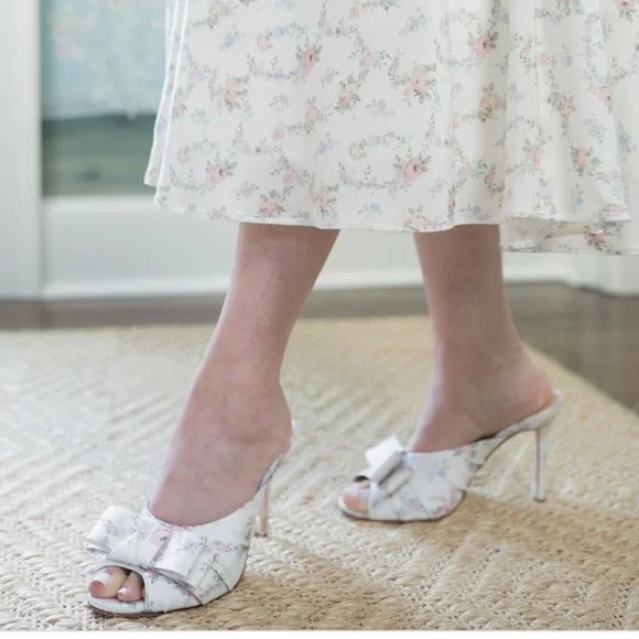 Antonio Melani x Born on Fifth Arden Floral Bow Family Matching Dress Sandals - Picture 2 of 16